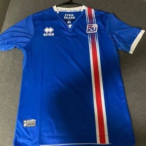 Iceland Home Soccer Jersey